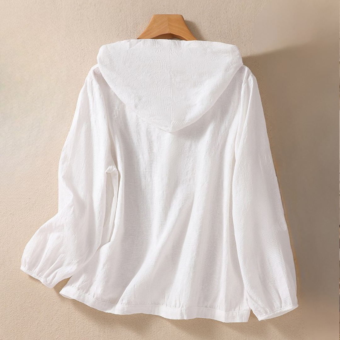 Cleo Linen Hoodie