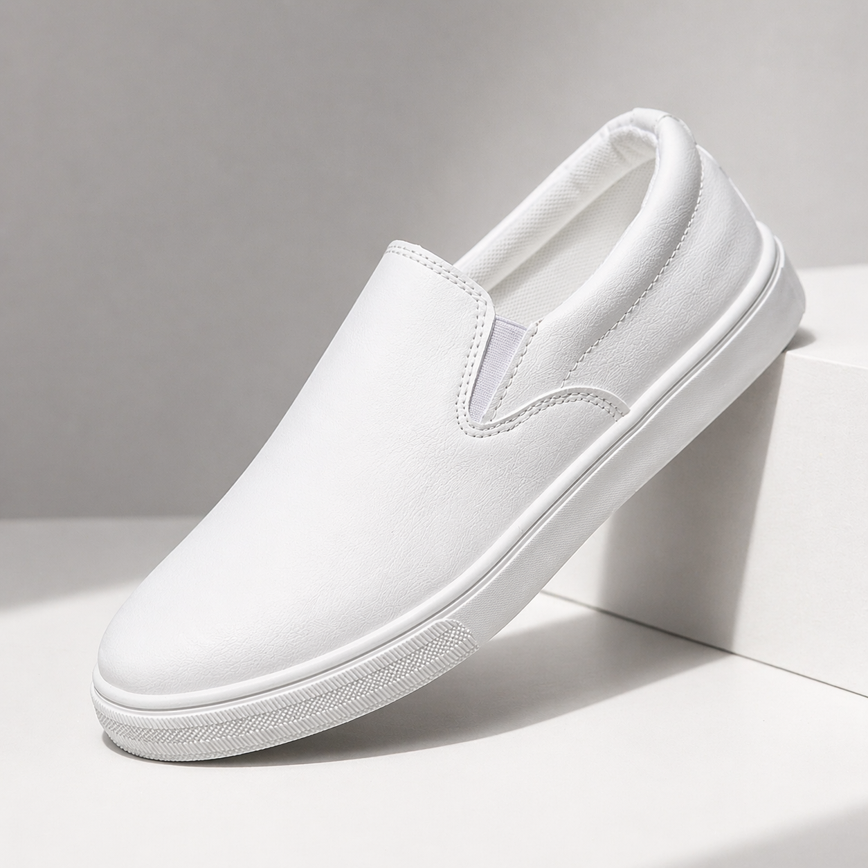 Ellis Leather Slip-Ons