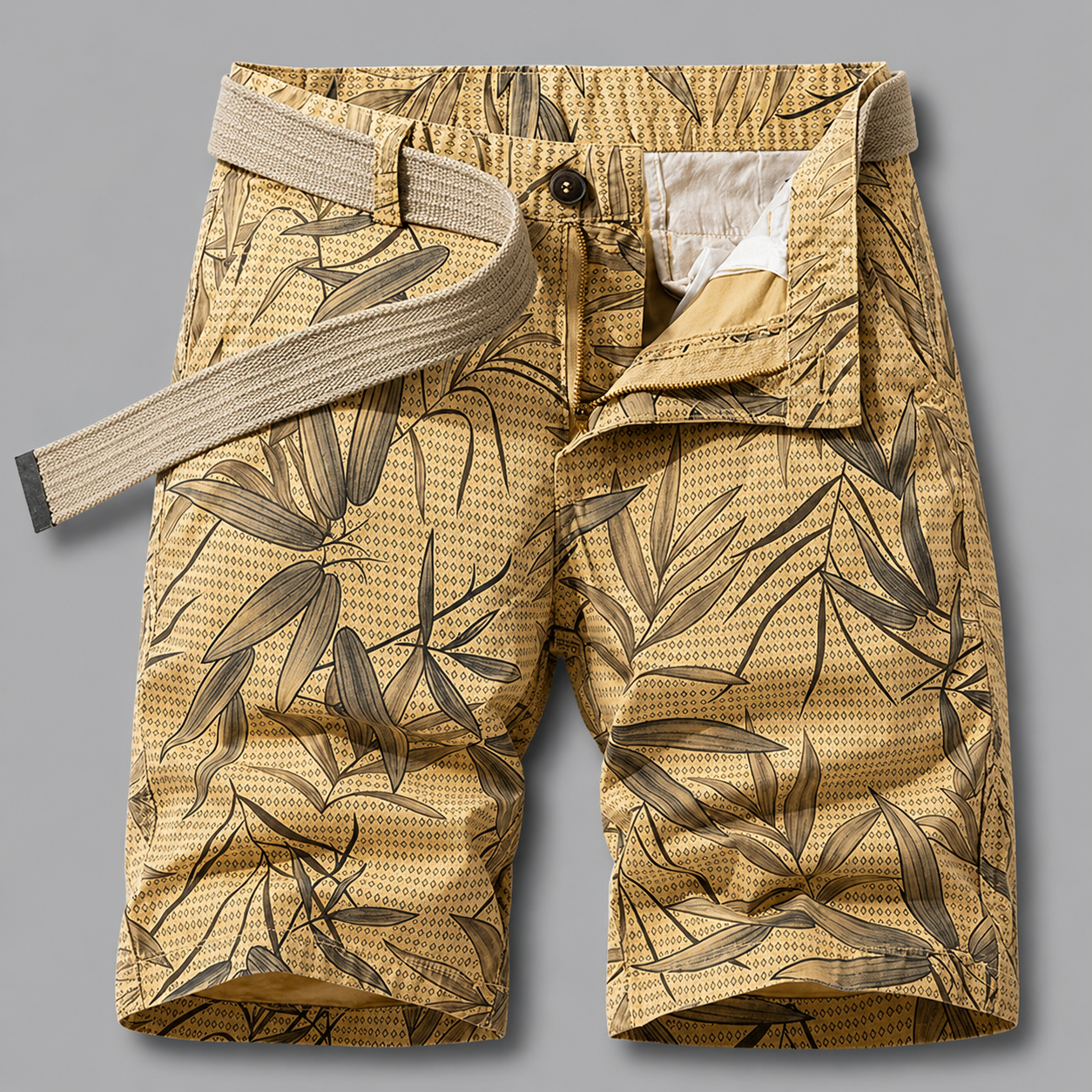 Bayshore Cotton Print Shorts