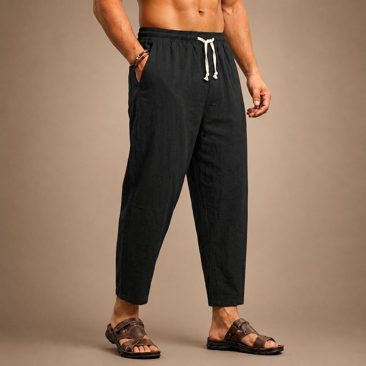 Santino Relaxed Linen Pants
