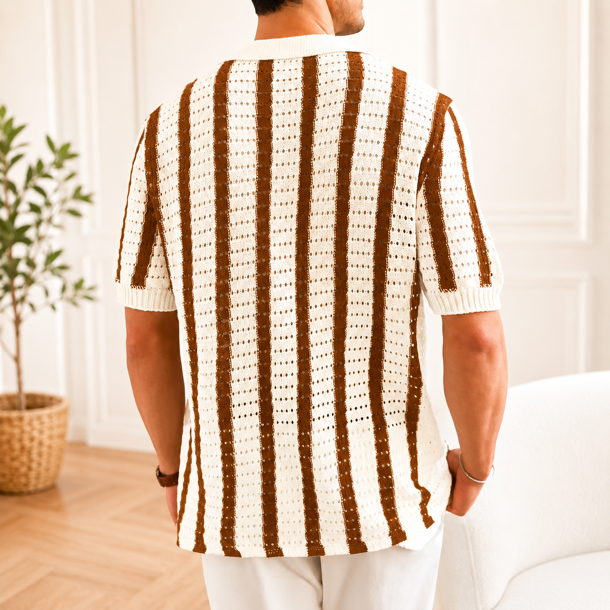 Alain Knit Polo Shirt