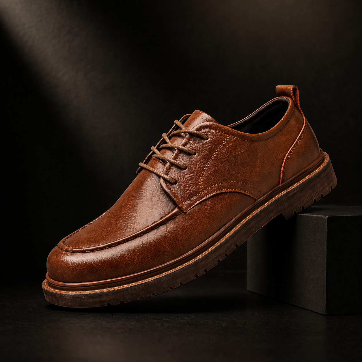 Heritage Leather Moc Shoe