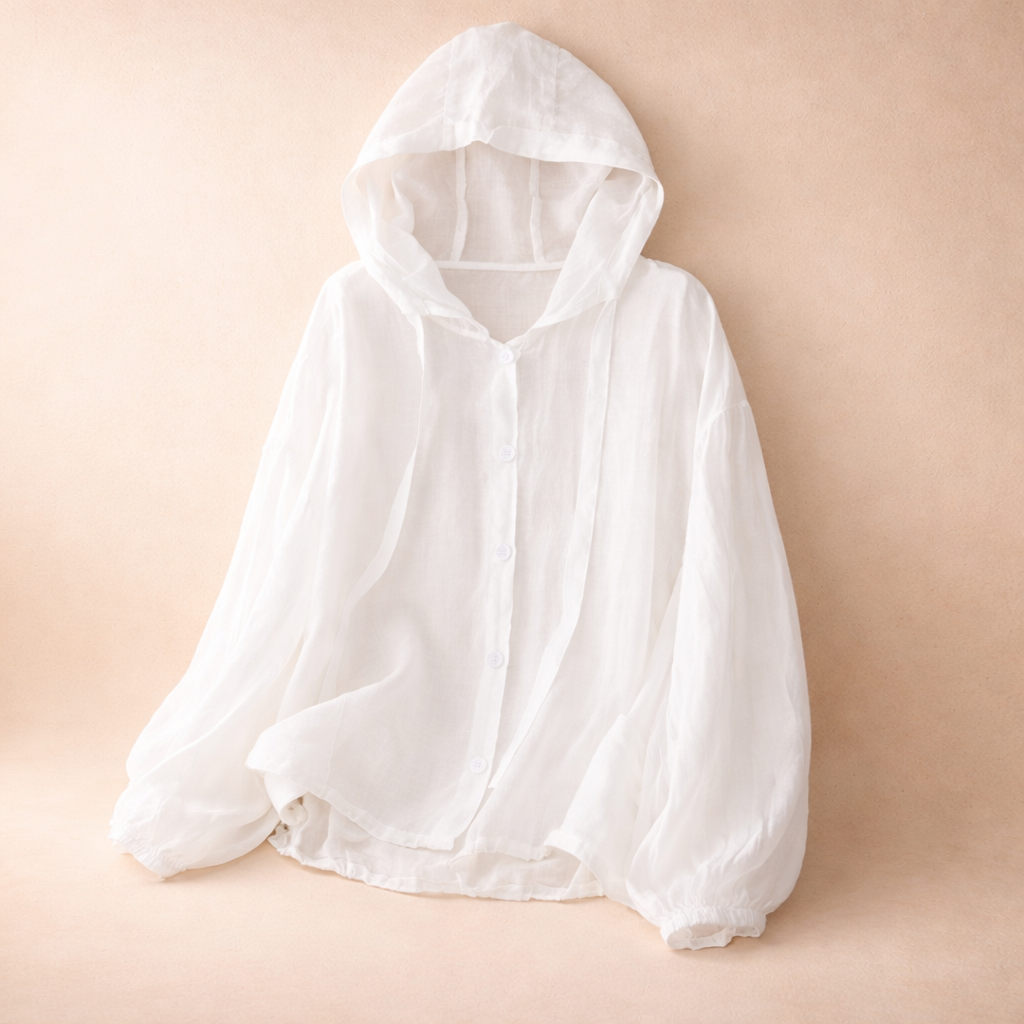 Martha Linen Hoodie