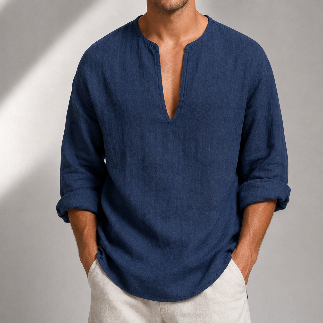 Leon Cotton Linen Shirt