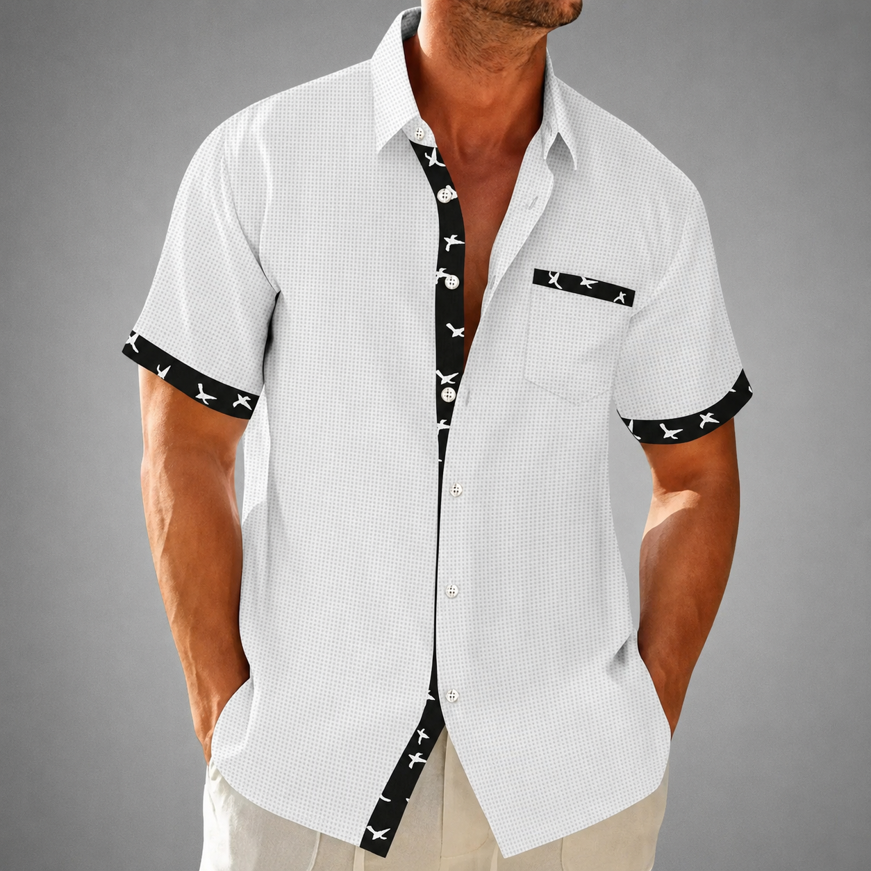Valerio Waffle Knit Polo