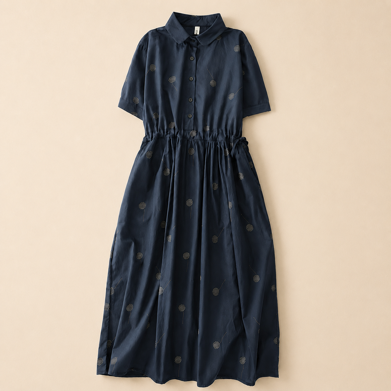 Elowen Botanical Midi Dress