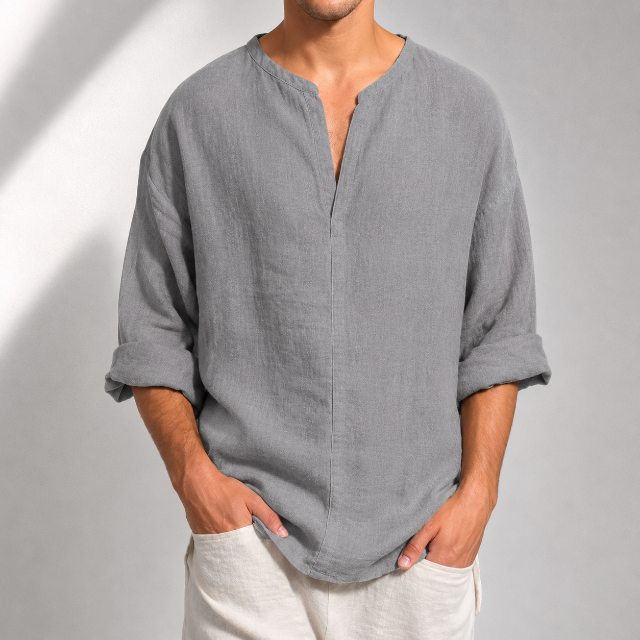 Leon Cotton Linen Shirt