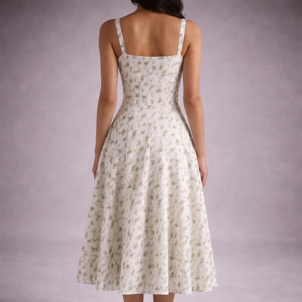 Jasmine Floral Midi Dress