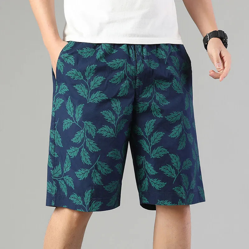 Botanical Print Shorts