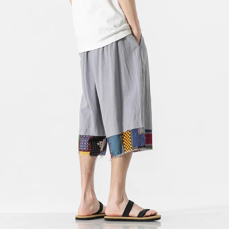 Collins Patchwork Shorts