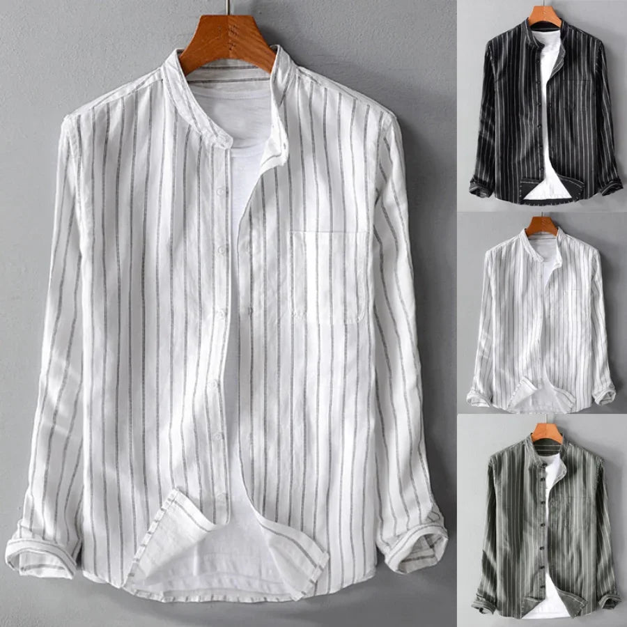 Easton Long-Sleeve Button Up