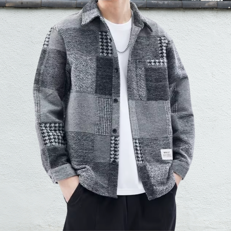 Patchwork Flannel Shacket