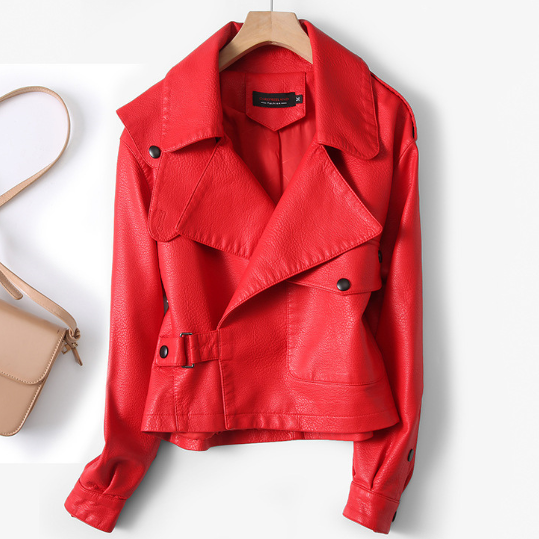 Sara Leather Jacket