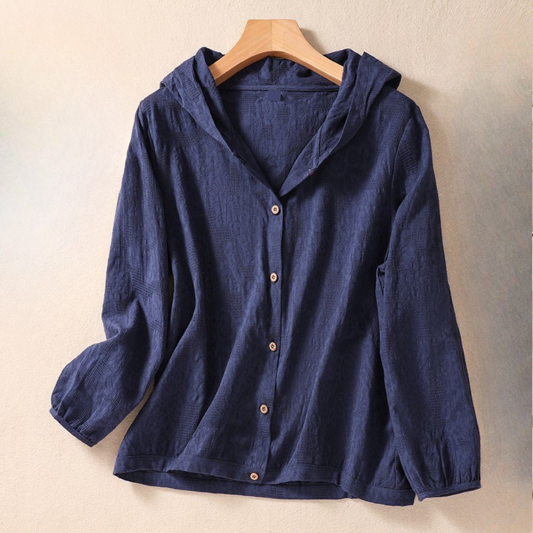 Cleo Linen Hoodie