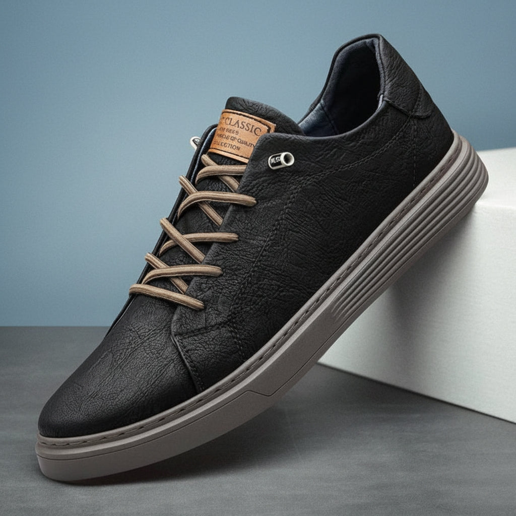 Milan Leather Casual Sneakers