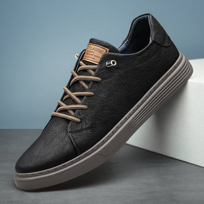 Milan Leather Casual Sneakers