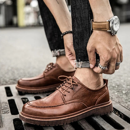 Heritage Leather Moc Shoe