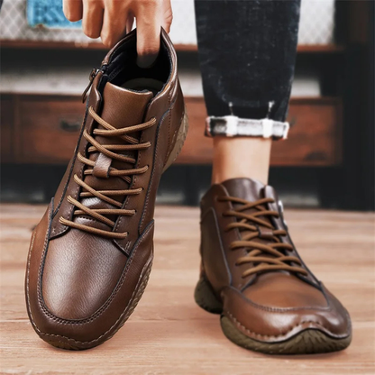 Frontier Leather Boots