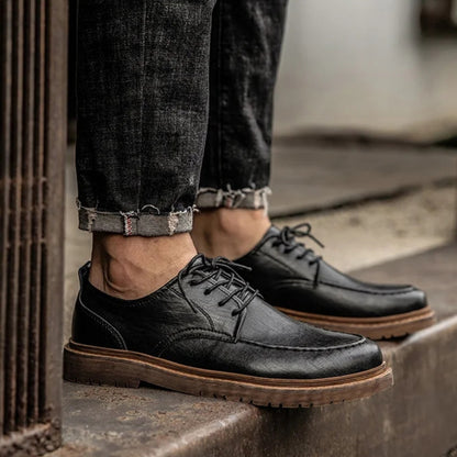 Heritage Leather Moc Shoe