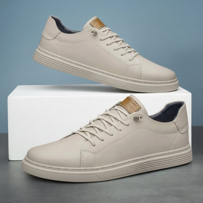 Milan Leather Casual Sneakers