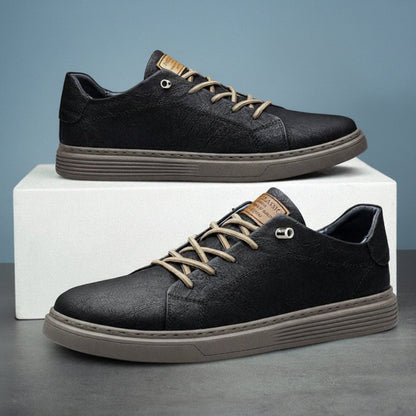 Milan Leather Casual Sneakers