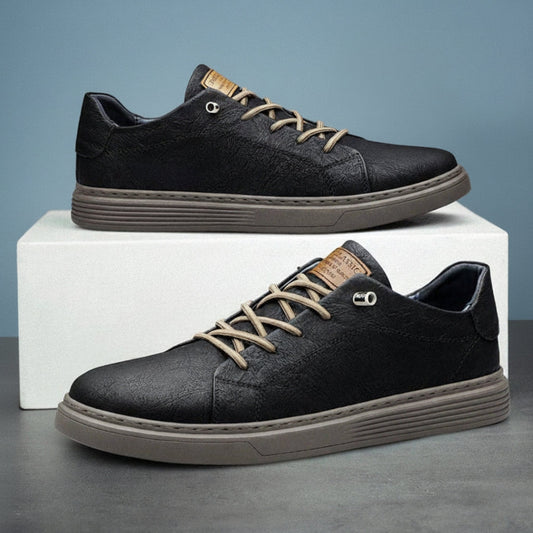 Milan Leather Casual Sneakers