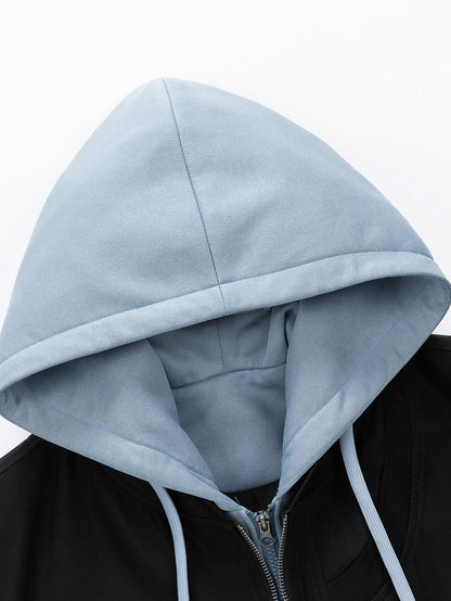 2 In 1 Hooded Bomber Jacket