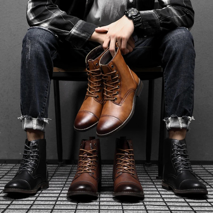 Brentford Vintage Leather Boot