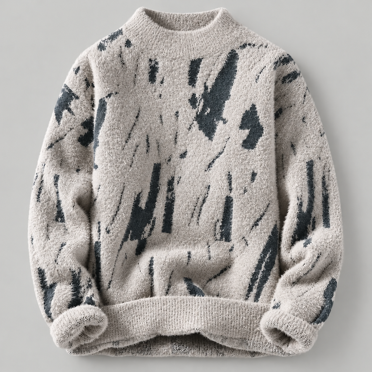 Theo Abstract Knit Sweater