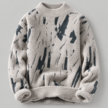 Theo Abstract Knit Sweater