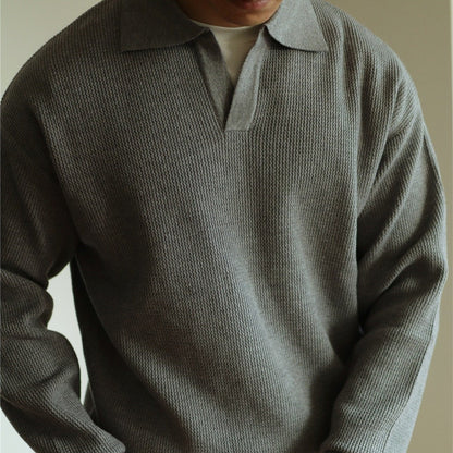 Aldridge Knit Polo Sweater