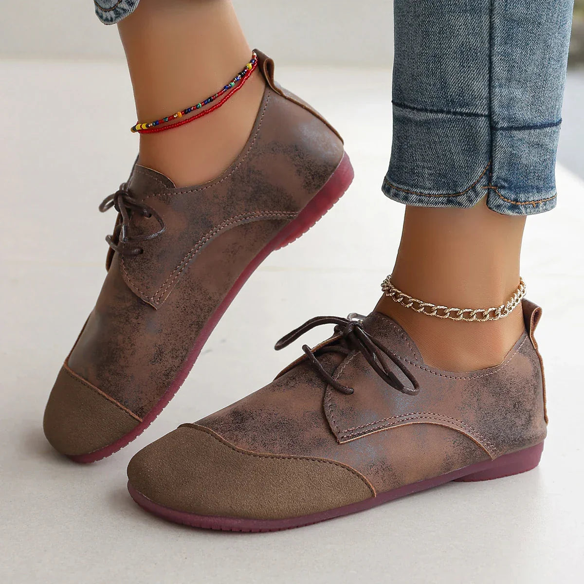 Aria Suede Flats