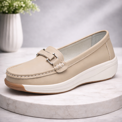 Portia Orthopedic Leather Loafers