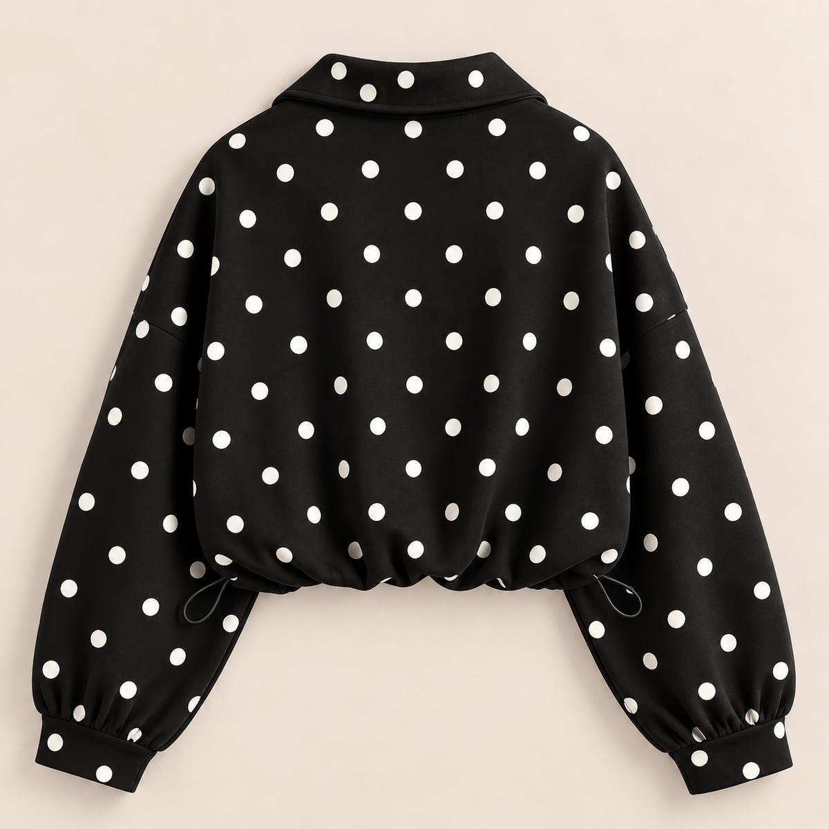 Ruby Polka Dot Pullover