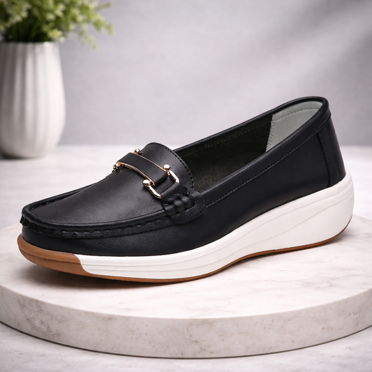 Portia Orthopedic Leather Loafers