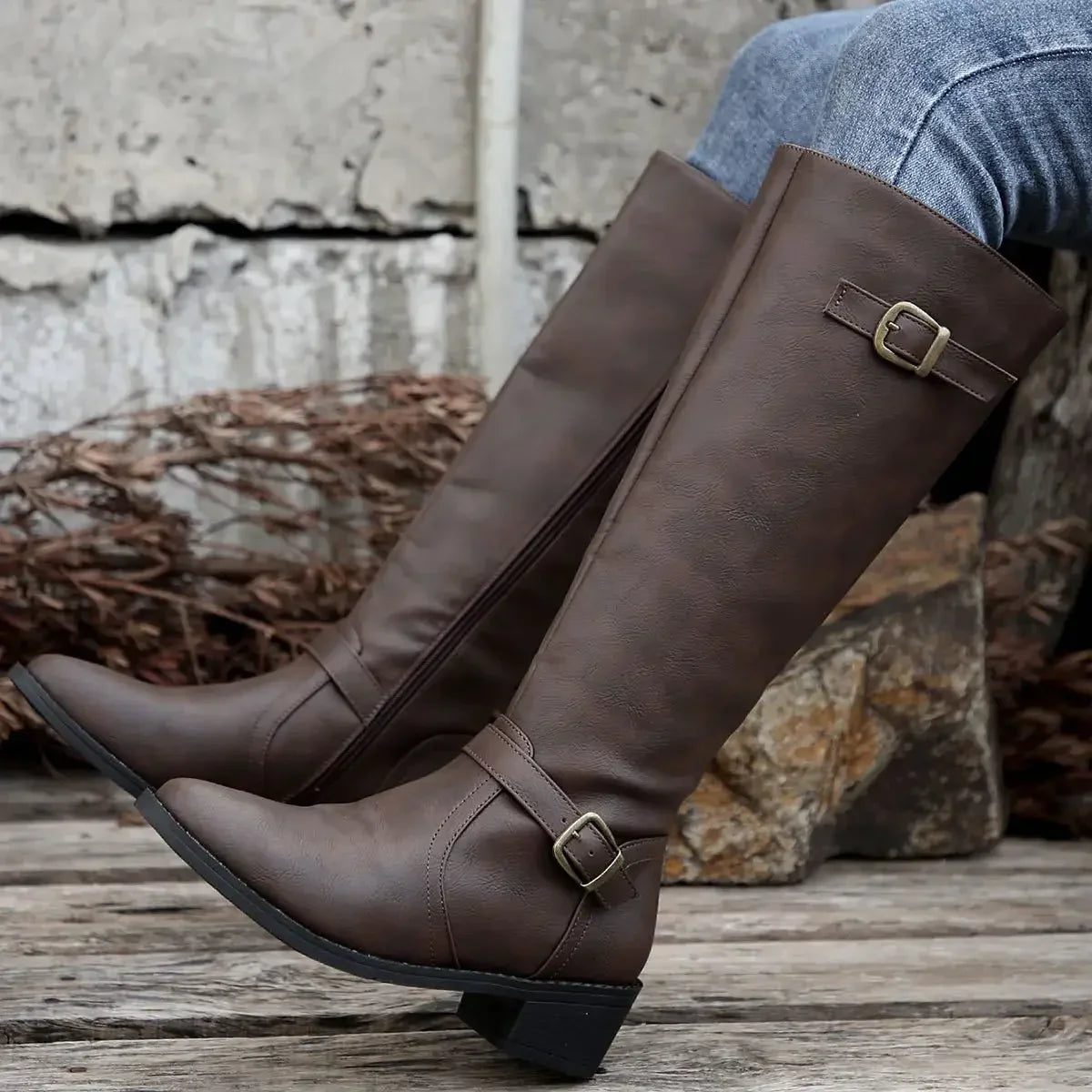Brixton Knee-High Boots