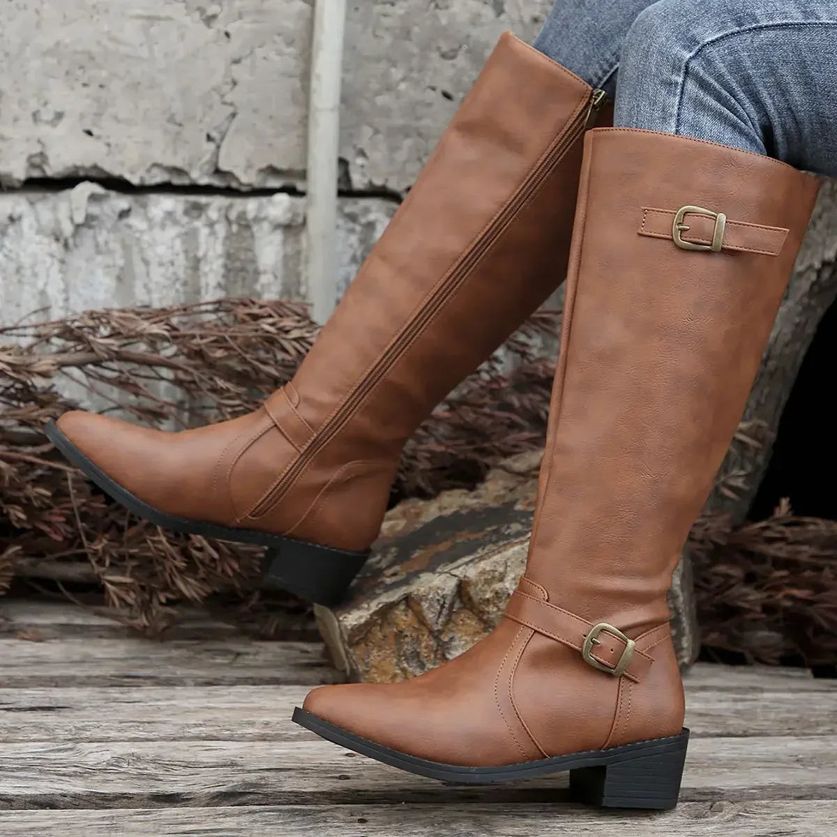 Brixton Knee-High Boots