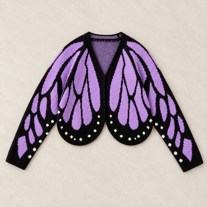 Elara Butterfly Knit Cardigan