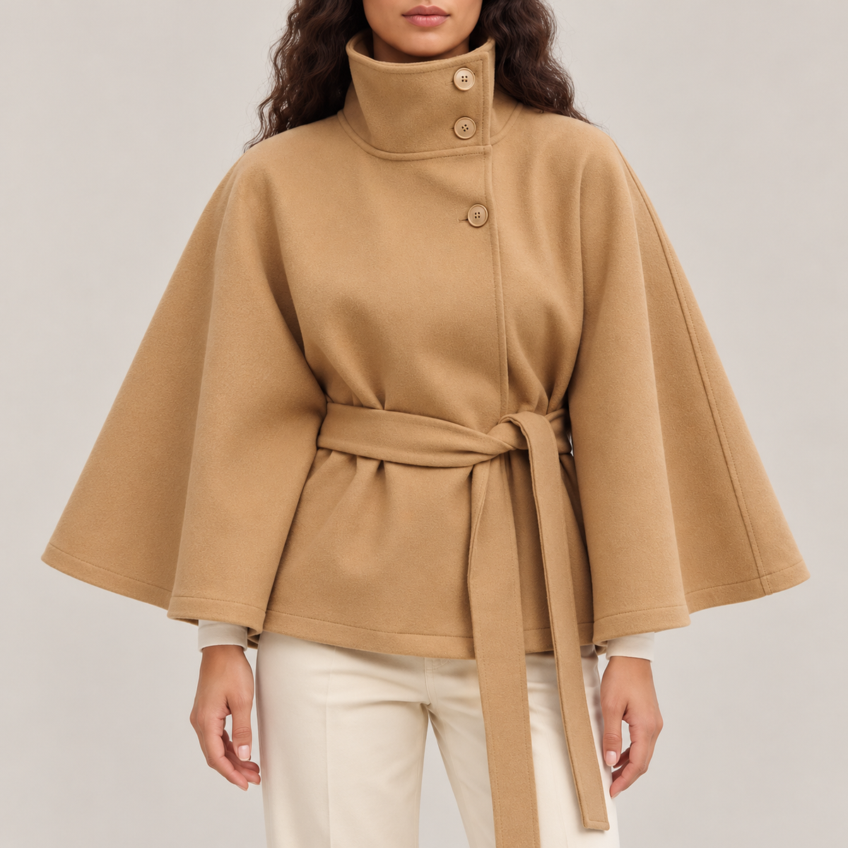 Vivienne Belted Pea Coat