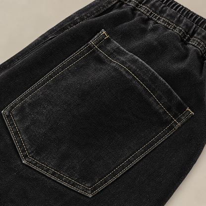 Jaxon Wide-Leg Denim Pants