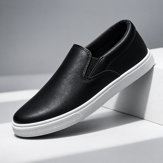 Ellis Leather Slip-Ons