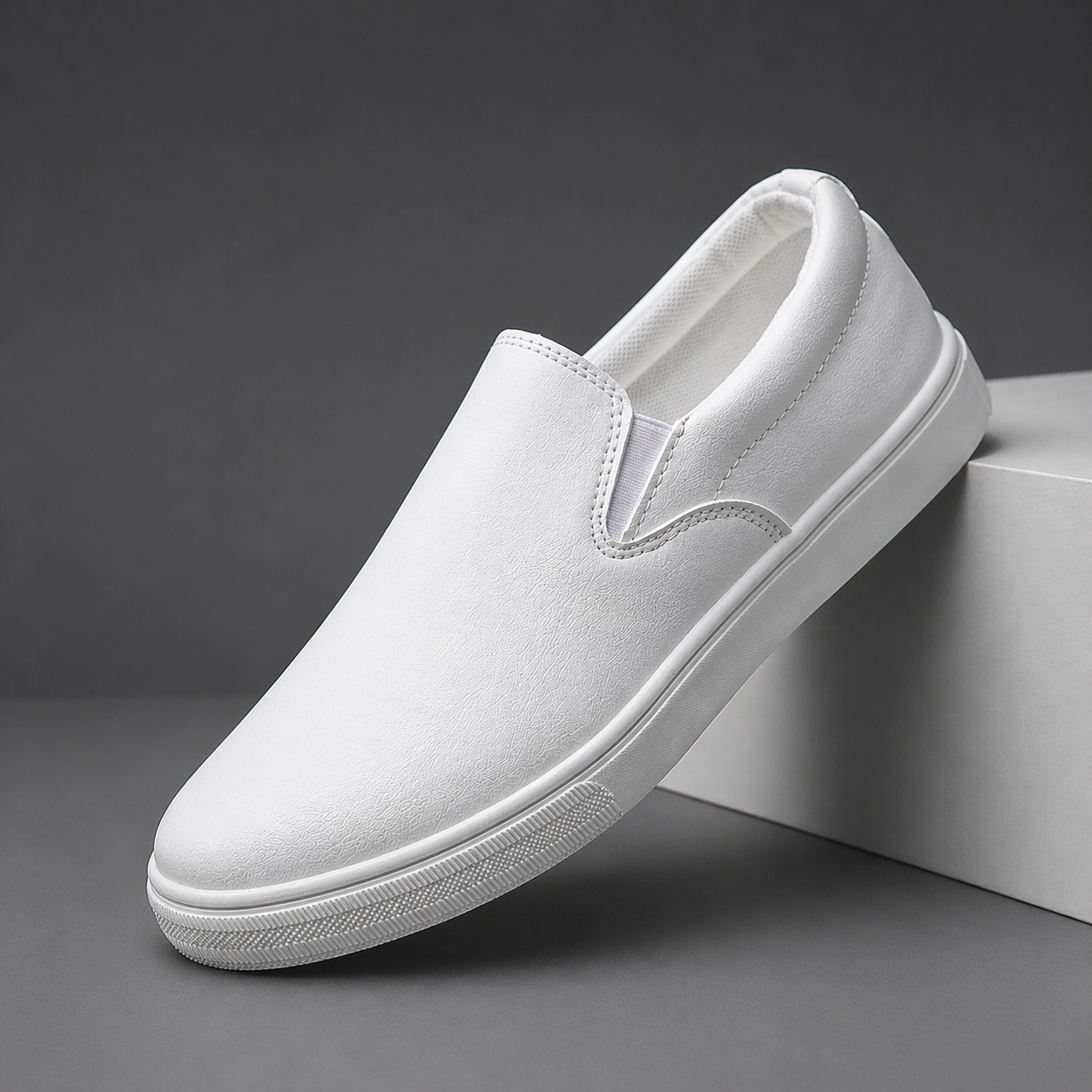 Ellis Leather Slip-Ons