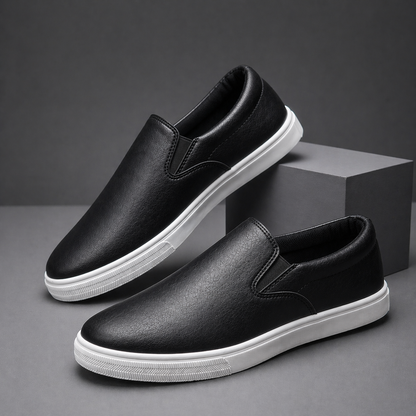 Ellis Leather Slip-Ons