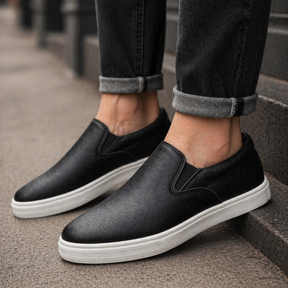 Ellis Leather Slip-Ons