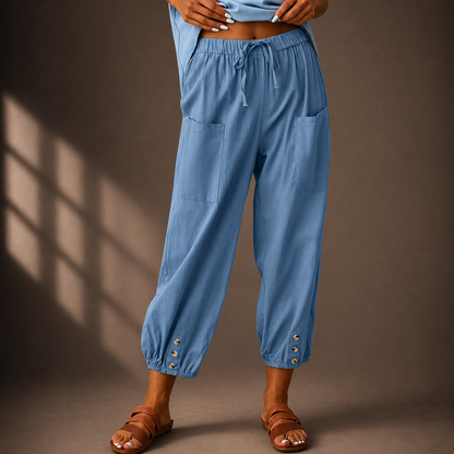 Marin Cotton Linen Pants