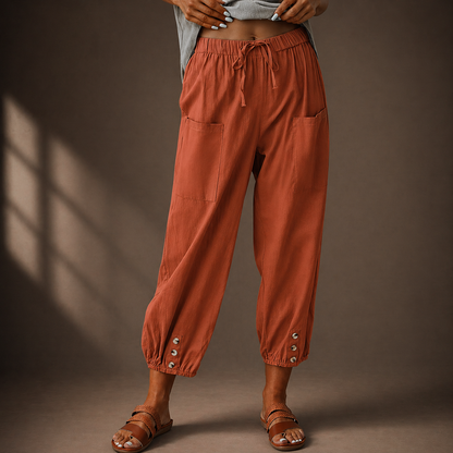 Marin Cotton Linen Pants