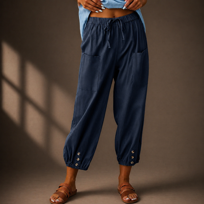 Marin Cotton Linen Pants