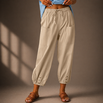 Marin Cotton Linen Pants