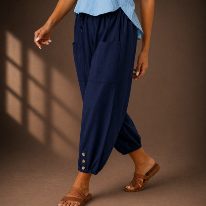Marin Cotton Linen Pants