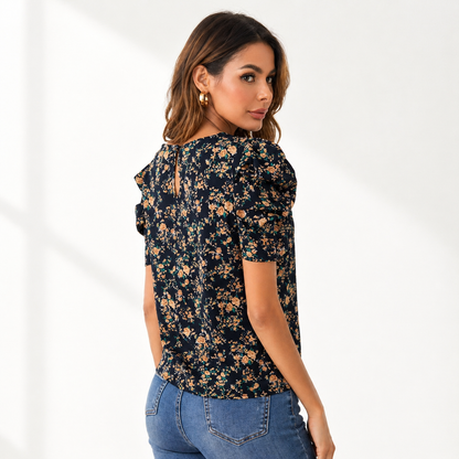 Evelyn Floral Blouse